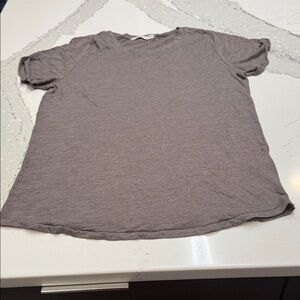 We The Free Heathered Brown Short Sleeve Tee Never Worn XL